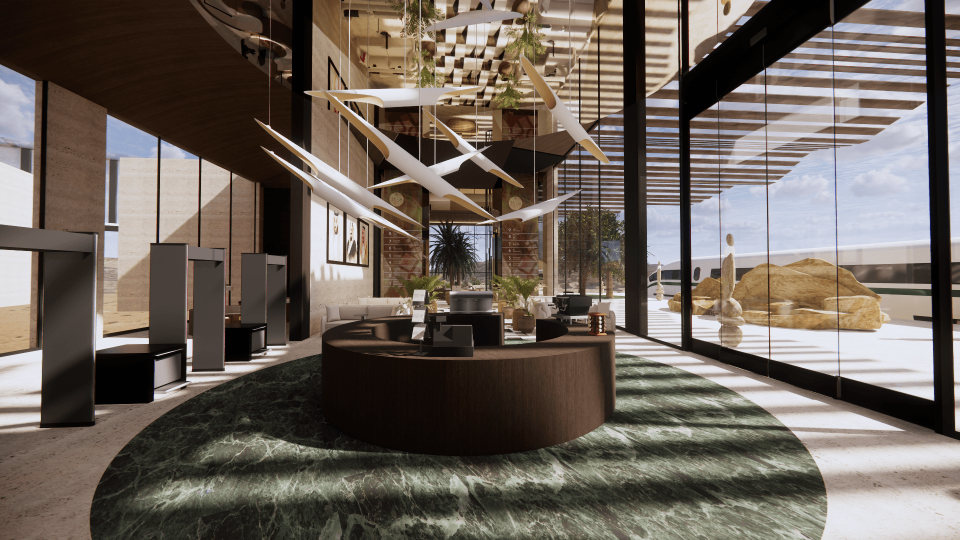 Interior design project by Hessa Alhammad